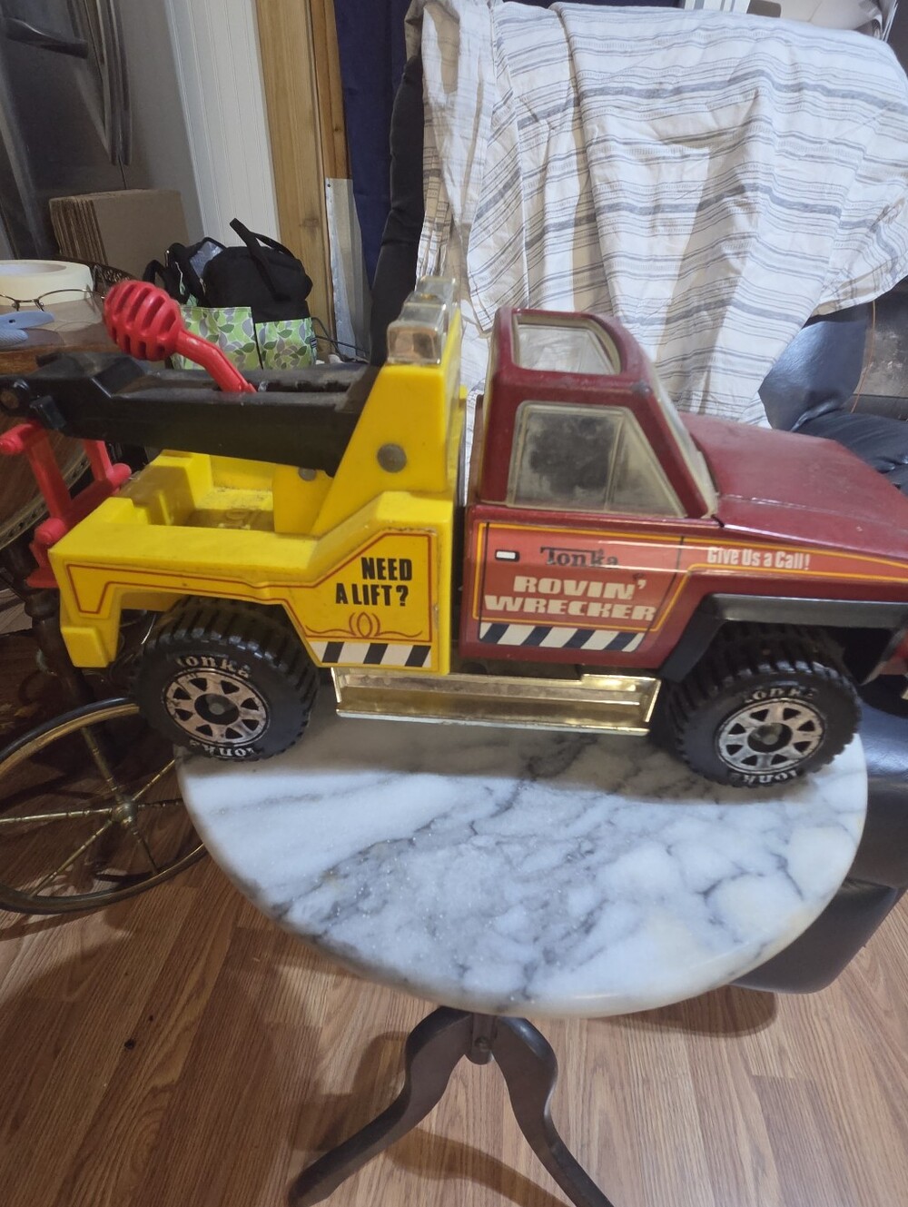 Vintage 1983 Tonka Rovin' Wrecker Tow Truck 51017 Made In USA
